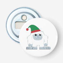 Süßer Weihnachtself Yeti