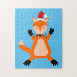 Süßer Weihnachtsfuchs Puzzle