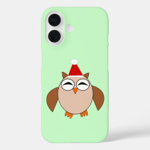 Süßer Weihnachtskauz iPhone 16 Hülle