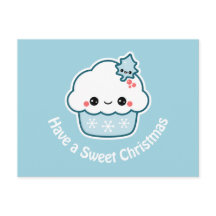 Süßer Weihnachtskleiner kuchen