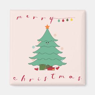 Süßer Weihnachtsmagnet   Kawaii Weihnachtsbaum Magnet