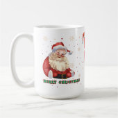 Süßer Weihnachtsmann 0,45 l Tasse (Links)