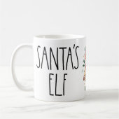 Süßer Weihnachtsmann-Elf-Christmas-Becher Kaffeetasse (Links)