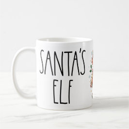 Süßer Weihnachtsmann-Elf-Christmas-Becher Kaffeetasse