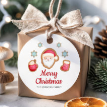 Süßer Weihnachtsmann Frohe Weihnachten