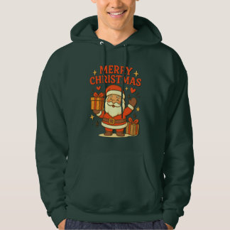 Süßer Weihnachtsmann - Frohe Weihnachten Hoodie