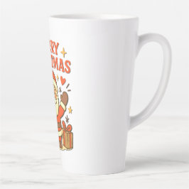 Süßer Weihnachtsmann - Frohe Weihnachten Milchtasse
