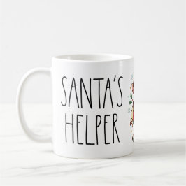 Süßer Weihnachtsmann-Helfer-Weihnachtsbecher Kaffeetasse