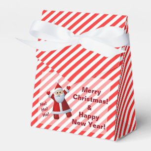 Süßer Weihnachtsmann Ho Ho Ho Frohe Weihnachten St Geschenkschachtel