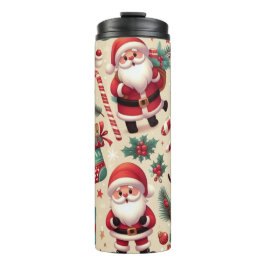 Süßer Weihnachtsmann & Rentier-Feiertags-Tumblr –  Thermosbecher