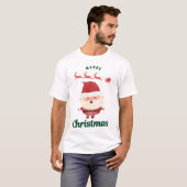 Süßer Weihnachtsmann T-Shirt (Vorne ganz)