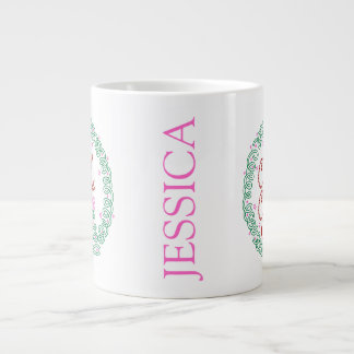 Süßer Weihnachtsmug mit Zuckerstange Jumbo-Tasse