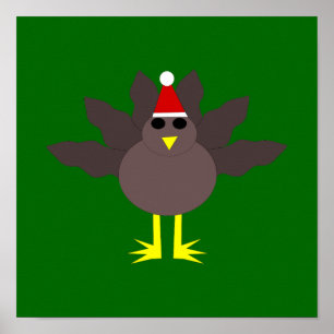 Süßer Weihnachtsputer Poster
