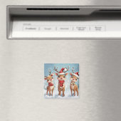 Süßer Weihnachtsrentiermagnet Magnet (In Situ (Geschirrspüler))