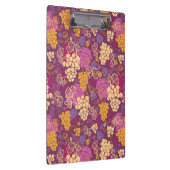 Süßer Weinrebemusterhintergrund Klemmbrett (Rechts)