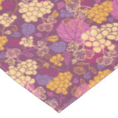 Süßer Weinrebemusterhintergrund Tischdecke (Schrägansicht)