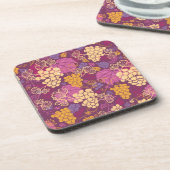 Süßer Weinrebemusterhintergrund Untersetzer (Linke Seite)