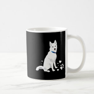 Süßer Weißer Sibirischer Husky Süßer Weißer Schnee Kaffeetasse