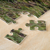 Süßer weißer Welpe Puzzle (Seite)