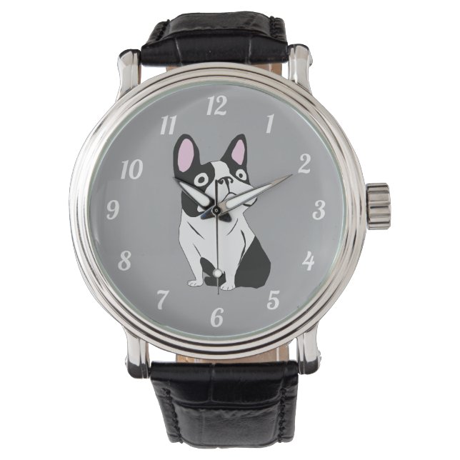 Süßer Welpe Armbanduhr (Vorderseite)