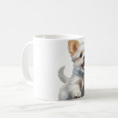 Süßer Welpe für Ihre Kaffeetasse (Vorderseite Links)