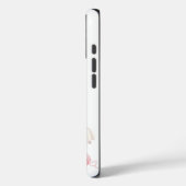 Süßer Welpe im Korb iPhone / iPad Hülle (Rückseite / Links)