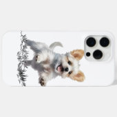 „Süßer Welpe iPhone 15 Pro Max Hülle – Bezaubernde (Rückseite (Horizontal))