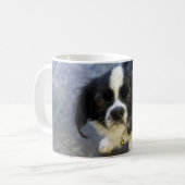 Süßer Welpe Kaffeetasse (Vorderseite Links)