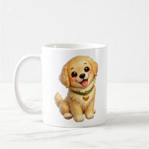 Süßer Welpe Kawaii  Kaffeetasse