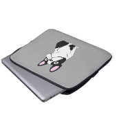 Süßer Welpe Laptopschutzhülle (Vorne Knopf)