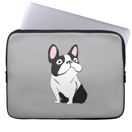 Süßer Welpe Laptopschutzhülle (Vorderseite)
