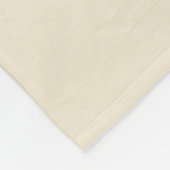 Süßer Welpe mit Herz-Sonnenbrille Fleecedecke (Ecke)