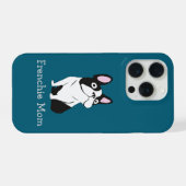 Süßer Welpe, mittel dunkelblau iPhone Hülle (Rückseite (Horizontal))