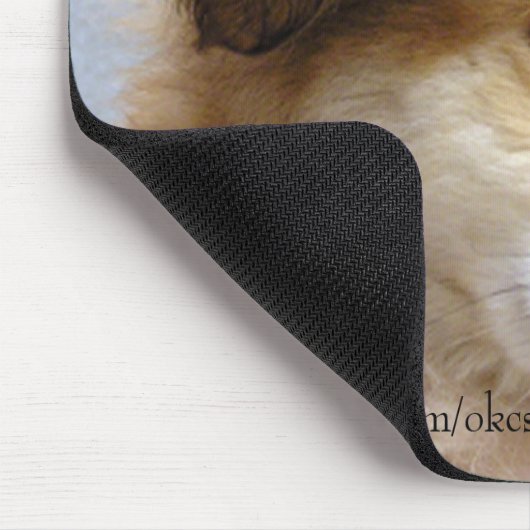 Süßer Welpe Mousepad (Ecke)