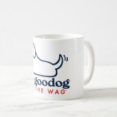 Süßer Welpen Kaffee Kaffeetasse (VorderseiteRechts)