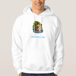 Süßer Welpen-Kaffeeernte Hoodie