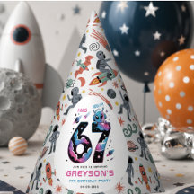 Süßer Weltraum 7. Geburtstag | Sechs und Sieben Ja