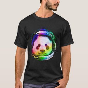 Süßer Weltraum-Panda T-Shirt