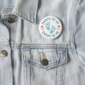 Süßer werdender Papa, benutzerdefinierte Babyparty Button (Beispiel)
