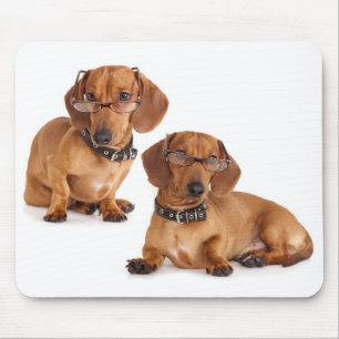 Süßer Wiener Welpe Hund Geschenk Doxin Liebhaber D Mousepad