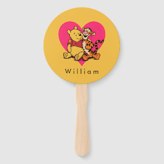 Süßer Winnie Puuh & Tigger Fächer