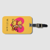 Süßer Winnie Puuh & Tigger Gepäckanhänger (Vorderseite (Horizontal))