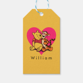 Süßer Winnie Puuh & Tigger Geschenkanhänger