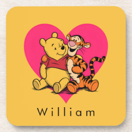 Süßer Winnie Puuh & Tigger Getränkeuntersetzer