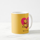 Süßer Winnie Puuh & Tigger Kaffeetasse (VorderseiteRechts)