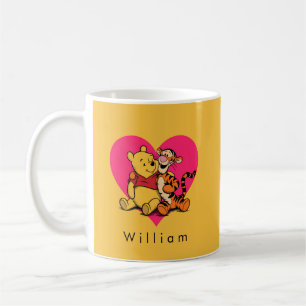Süßer Winnie Puuh & Tigger Kaffeetasse