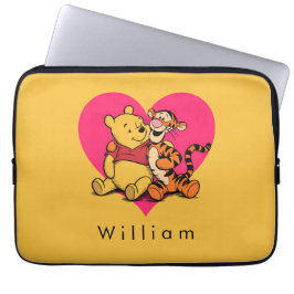 Süßer Winnie Puuh & Tigger Laptopschutzhülle