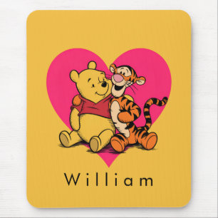 Süßer Winnie Puuh & Tigger Mousepad