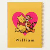 Süßer Winnie Puuh & Tigger Planer (Rückseite)