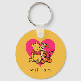 Süßer Winnie Puuh & Tigger Schlüsselanhänger